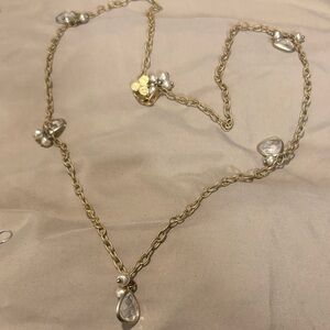 Elegant Gold and Silver Necklace